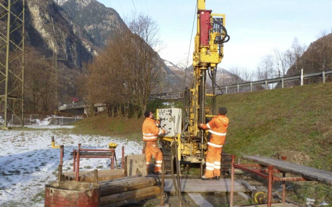 Geologische Untersuchungen für Lärmschutzwände an Autobahnen – Bodio